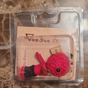 Voo Doo Devil Red Yarn Doll